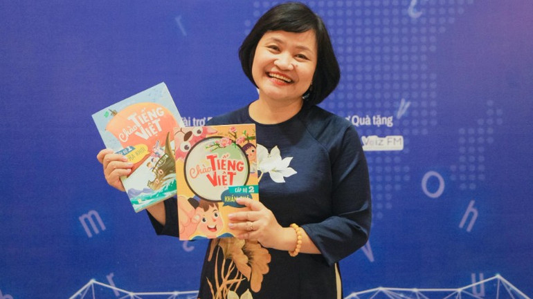 Dr. Nguyen Thuy Anh is the author of the book series Hello Vietnamese, which won the A prize at the 2023 National Book Award. 525887236-1160110699485507-5474754028746114352-n-4158.jpg