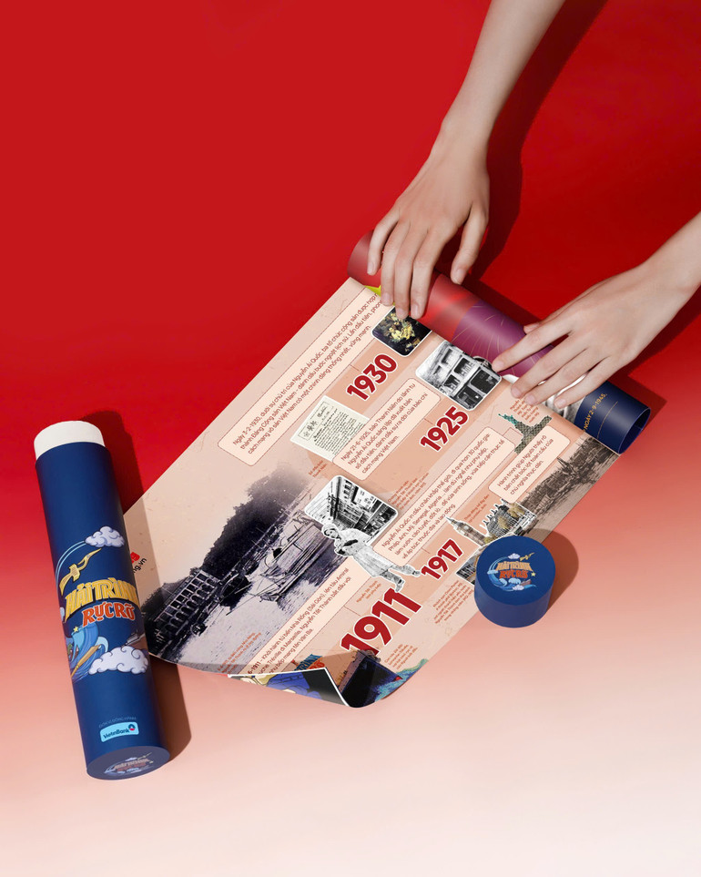 Các sự kiện lịch sử quan trọng được tái hiện trong "Hải trình rực rỡ". z6919451139135-00aaa1d765d5e98e226ed9d7826e1483.jpg