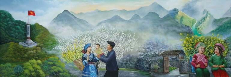 Các tác phẩm thể hiện vẻ đẹp quê hương đất nước. chao-vn-que-huong-toi-22.jpg