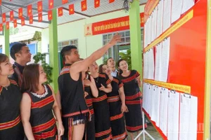 Xã Trà Leng có 3.822 cử tri, trong đó, có 3.638 cử tri là người đồng bào thiểu số Ca Dong, Mnông, Xơ Đăng sẽ tham gia bỏ phiếu.