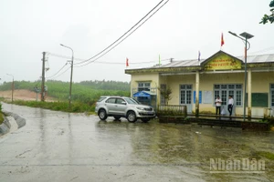 Khu bố trí dân cư ở thôn Phước Bắc, xã Phú Ninh đã thi công hoàn thành được đầu tư xây dựng kết cấu hạ tầng thiết yếu, bảo đảm mọi điều kiện bố trí đất cho người dân.