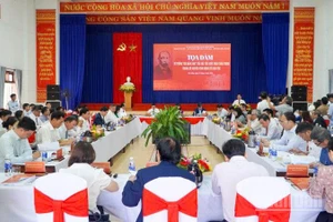 Quang cảnh Tọa đàm tư tưởng “Chi bằng học” của nhà yêu nước Phan Châu Trinh trong kỷ nguyên vươn mình của dân tộc.