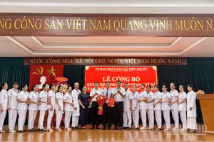 Xã Tiên Phước, thành phố Đà Nẵng công bố quyết định thành lập trạm y tế.