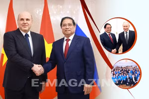 Tạo xung lực đưa quan hệ Việt Nam-Liên bang Nga phát triển lên tầm cao mới