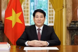 Chủ tịch nước Lương Cường. (Ảnh: TTXVN)