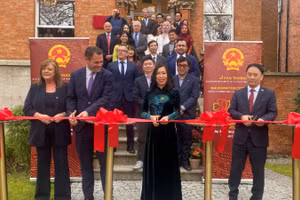 Lễ khai trương Đại sứ quán Việt Nam tại Ireland. (Ảnh: Bộ Ngoại giao)