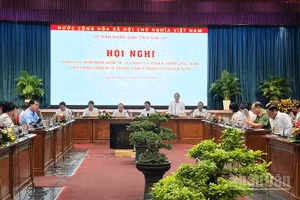 Quang cảnh hội nghị.