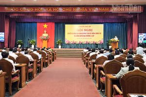 Quang cảnh hội nghị.