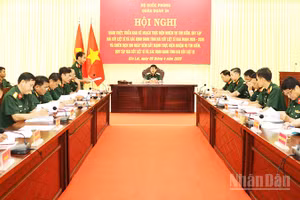 Quang cảnh hội nghị.