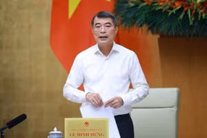 Thủ tướng Chính phủ Lê Minh Hưng. (Ảnh: TTXVN)