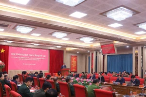 Quang cảnh hội thảo.