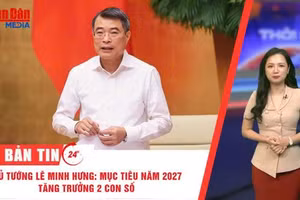 [Video] Thời sự 24h ngày 14/6/2026: Thủ tướng Lê Minh Hưng: Mục tiêu năm 2027 tăng trưởng hai con số