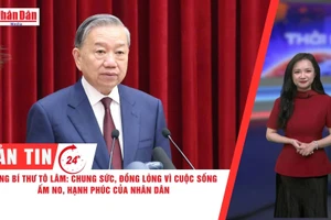 Thời sự 24h ngày 25/3/2026: Tổng Bí thư Tô Lâm: Chung sức, đồng lòng vì cuộc sống ấm no, hạnh phúc của Nhân dân