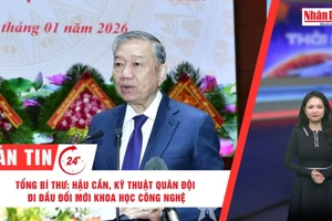 [Video] Thời sự 24h ngày 14/1/2026: Tổng Bí thư Tô Lâm: Tổng cục Hậu cần-Kỹ thuật phải đi đầu về đổi mới khoa học công nghệ