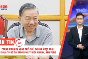[Video] Thời sự 24h ngày 15/5/2026: Trung ương kỳ vọng thể chế, cơ chế vượt trội sẽ đưa TP Hồ Chí Minh phát triển nhanh, bền vững 