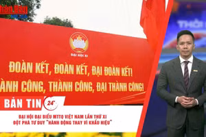 [Video] Thời sự 24h ngày 10/5/2026: Đại hội đại biểu toàn quốc MTTQ Việt Nam lần thứ XI đột phá tư duy “hành động thay vì khẩu hiệu”