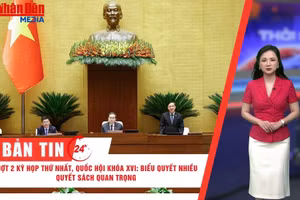 [Video] Thời sự 24h ngày 19/4/2026: Đợt 2 kỳ họp thứ Nhất, Quốc hội khóa XVI: Biểu quyết thông qua nhiều quyết sách quan trọng