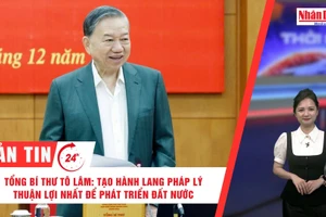 [Video] Thời sự 24h ngày 17/11/2025: Tổng Bí thư Tô Lâm: Tạo hành lang pháp lý thuận lợi nhất để phát triển đất nước