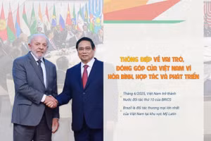 Thông điệp về vai trò, đóng góp của Việt Nam vì hòa bình, hợp tác và phát triển