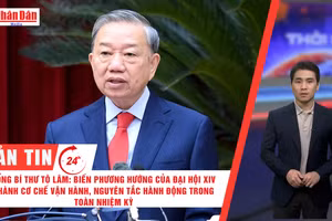 [Video] Thời sự 24h ngày 23/3/2026: Tổng Bí thư Tô Lâm: Biến phương hướng của Đại hội XIV thành cơ chế vận hành, nguyên tắc hành động trong toàn nhiệm kỳ