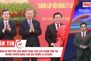 [Video] Thời sự 24h ngày 10/3/2026: Tổng Bí thư Tô Lâm: Hội đồng Lý luận Trung ương là trung tâm nghiên cứu và tư vấn chiến lược những vấn đề lớn của đất nước