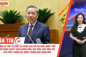 [Video] Thời sự 24h ngày 31/3/2026: Tổng Bí thư Tô Lâm: Lá phiếu của cử tri phải được tiếp nối bằng quyết sách đúng đắn, đáp ứng yêu cầu phát triển đất nước trong giai đoạn mới