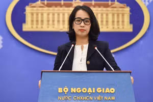Người phát ngôn Bộ Ngoại giao Việt Nam Phạm Thu Hằng. (Ảnh: Bộ Ngoại giao Việt Nam)