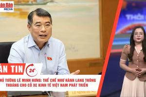 [Video] Thời sự 24h ngày 10/4/2026: Thủ tướng Lê Minh Hưng: Thể chế như hành lang thông thoáng cho cỗ xe kinh tế Việt Nam phát triển