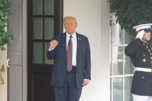 Tổng thống Mỹ Donald Trump tại Nhà trắng, ngày 29/9/2025. (Ảnh: Tân Hoa Xã)