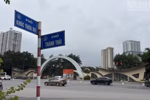 [Ảnh] Toàn cảnh tuyến phố đi bộ thông minh đầu tiên được Hà Nội lựa chọn thí điểm