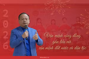 Vận mệnh cộng đồng gắn liền với vận mệnh đất nước và dân tộc
