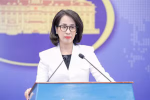 Người phát ngôn Bộ Ngoại giao Việt Nam Phạm Thu Hằng. (Ảnh: Bộ Ngoại giao Việt Nam)
