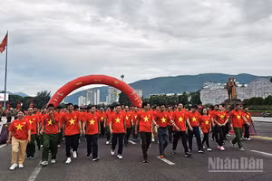 Hơn 5.000 người bao gồm cán bộ, chiến sĩ lực lượng vũ trang, công chức, viên chức, đoàn viên thanh niên và nhân dân trên toàn tỉnh Gia Lai đã tham gia hoạt động đi bộ