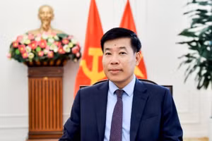 Đồng chí Nguyễn Mạnh Cường, Ủy viên Trung ương Đảng, Phó Bí thư Thường trực Đảng ủy Bộ, Thứ trưởng Ngoại giao. (Ảnh: Bộ Ngoại giao Việt Nam)
