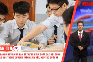 [Video] Thời sự 24h ngày 30/7/2026: Ban Bí thư ban hành chỉ thị về tăng cường giáo dục lý luận chính trị, lý tưởng cách mạng, đạo đức, lối sống, đáp ứng yêu cầu phát triển đất nước trong tình hình mới