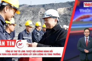 [Video] Thời sự 24h ngày 27/1/2025: Tổng Bí thư Tô Lâm: Tuyệt đối không đánh đổi an toàn của người lao động lấy sản lượng và tăng trưởng
