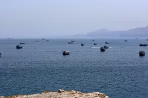 Eo biển Hormuz. (Ảnh: THX/TTXVN)