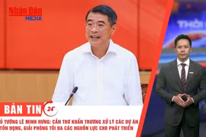 [Video] Thời sự 24h ngày 26/5/2026: Thủ tướng Lê Minh Hưng: Cần Thơ khẩn trương xử lý các dự án tồn đọng, giải phóng tối đa các nguồn lực cho phát triển