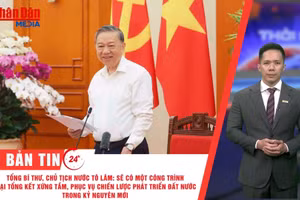 [Video] Thời sự 24h ngày 14/5: Tổng Bí thư, Chủ tịch nước Tô Lâm: Sẽ có một công trình đại tổng kết xứng tầm, phục vụ chiến lược phát triển đất nước trong kỷ nguyên mới