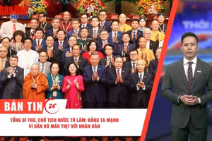 [Video] Thời sự 24h ngày 12/5/2026: Tổng Bí thư, Chủ tịch nước Tô Lâm: Đảng ta mạnh vì gắn bó máu thịt với Nhân dân
