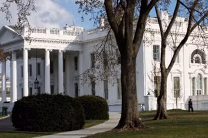 Nhà trắng tại Washington D.C., Mỹ. (Ảnh: THX/TTXVN)