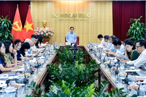 Quang cảnh cuộc họp liên ngành. (Ảnh: Bộ Ngoại giao)