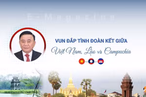 Vun đắp tình đoàn kết giữa Việt Nam, Lào và Campuchia