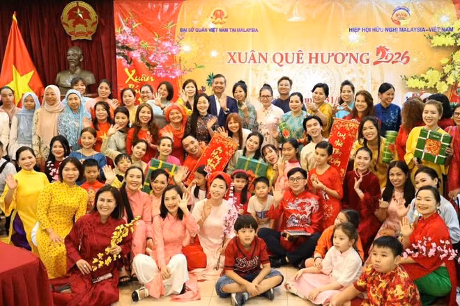 Chương trình Xuân Quê hương là sợi dây kết nối bền chặt giữa những người Việt xa quê tại Malaysia. (Ảnh: Đại sứ quán Việt Nam tại Malaysia)