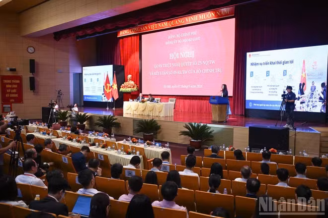 Quang cảnh Hội nghị. (Ảnh: TRẦN HẢI)