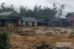 26 hộ dân, với 116 khẩu ở thôn Bung Tôn (xã Đăk Plô) nằm trong vùng nguy hiểm đã được di dời đến nơi ở an toàn.