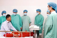 Sau phẫu thuật hai tuần, bệnh nhân được ra viện trong trạng thái sức khỏe ổn định.