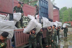 Hàng viện trợ của Chính phủ Liên bang Nga đã được chuyển đến Huế.