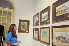 Triển lãm trưng bày gần 150 tác phẩm ký họa.