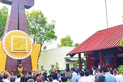 Di tích lịch sử, nơi thành lập Chi bộ Đảng Cộng sản Việt Nam đầu tiên của tỉnh tại xã Long Điền, tỉnh Bạc Liêu (nay thuộc tỉnh Cà Mau). (Ảnh TRỌNG DUY)